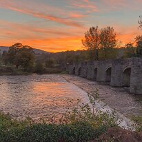 IMG_3016 The Usk Bridge in the evening sunshine